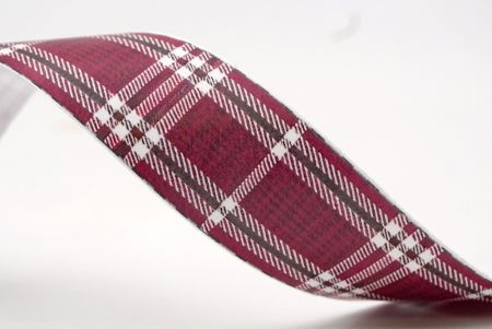 Karmesinrotes Fensterpaneel Karobband_AI